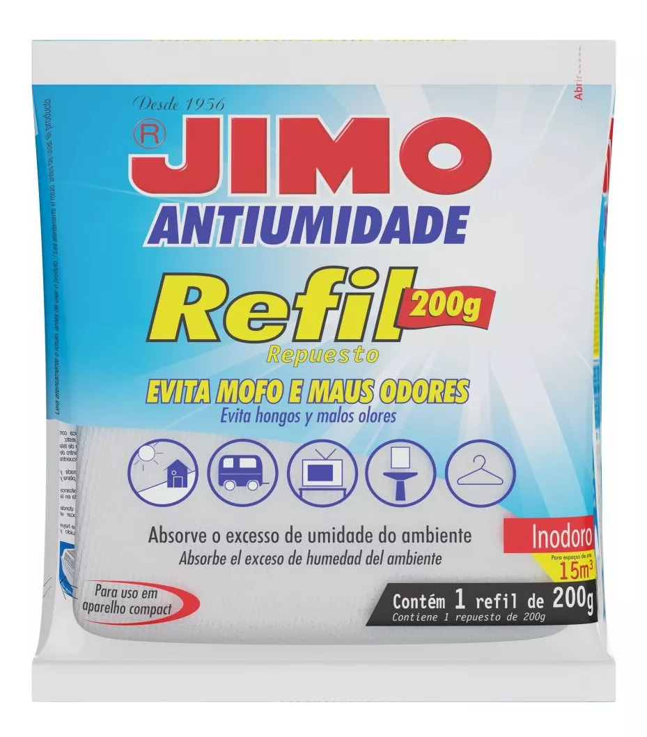 JIMO ANTIUMIDADE INODORO REFIL 200G
