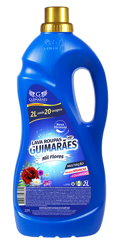 SABAO LIQUIDO MIL FLORES 2L GUIMARAES